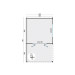  Tuindeco | Torkel Tuinhuis | Onbehandeld 202831-01